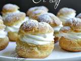 Petits choux Chantilly