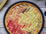 Tarte à la rhubarbe facile