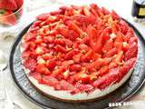 Tarte aux fraises sans cuisson {facile et rapide}