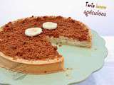 Tarte banane et spéculoos