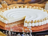 Tarte vanille et noisette délicate et gourmande