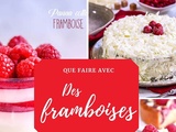 Top des recettes à la framboise