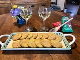 Biscuits apéro paprika, curry curcuma