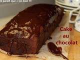 Cake au chocolat