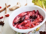 Compote de grand-mère à la rhubarbe et gingembre