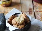 Cookies à la compote de pommes et flocons d’avoine