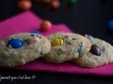 Cookies aux m&m’s