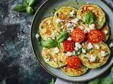 Facile des pancakes gourmands à la courgette et à la feta