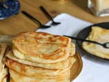 Msemens {crêpes feuilletées}