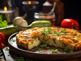 Tourte aux légumes de mamie avec une explosion de couleurs et de saveurs