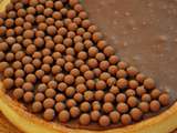 Tarte au chocolat caramelia & noix de pécan