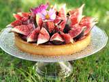 Tarte figues, framboises & noisettes torréfiées