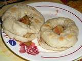 Bagels foie gras et figues