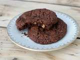 Cookies tout chocolat & noix