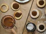 Linzer Cookies Tonka & Caramel au Beurre Salé