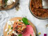 Pitas de Seigle & Boulettes de Poulet au Citron Confit