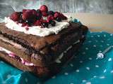 Sponge cake chocolat & fruits rouges