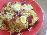 Spring carbonara