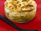 Crumble Incomabord courgette boursin