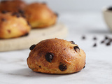 Petites brioches aux pépites de chocolat