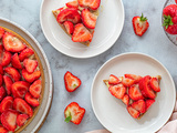 Tarte aux fraises à la crème pâtissière