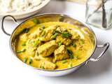 Poulet korma indien