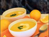 Velouté de potimarron à l’orange