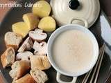 Fondue au fromage… sans fromage