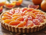 Tarte clémentine-yuzu