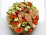 C114 ceviche vegetarien aux supremes de pamplemouse