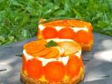 Cheesecake salé aux carottes