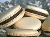 Macarons en noir et blanc