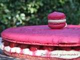 Tarte macaron façon ispahan