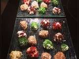 Boulettes mascarpone et chèvre frais pour l'apéro