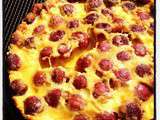 Clafoutis aux cerises flambé au cognac de mamie Madeleine