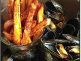 Moules, frites et sauce poulette