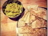 Quesadillas et guacamole