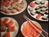 Sushis et makis