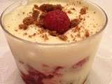 Tiramisu framboises et speculoos