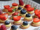 Mini tartelettes aux fruits rouges comme une bouchée gourmande sans gluten