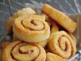 Petites brioches à la cannelle ou kanelbullar sans gluten