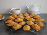 Quelques madeleines bien réconfortantes - sans gluten , bien sûr