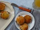 Scones aux raisins secs-zeste d'orange sans gluten