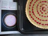 Tarte  cheesecake coeurs  sans gluten et sans lactose