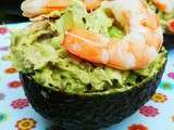 Avocats aux crevettes