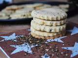 Biscuits sablés au thé au jasmin