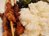 Brochettes de dinde yakitori