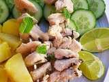 Brochettes de poulet mojito