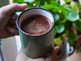 Chocolat chaud au thé