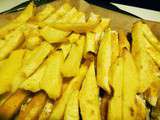 Frites de rutabaga au curry